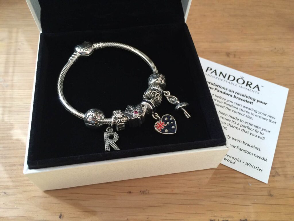 PANDORAのブレスレットの画像